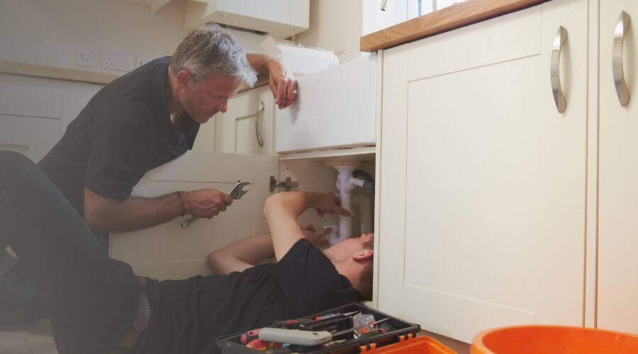 Professional burst pipe repair services in Elizabeth, AR